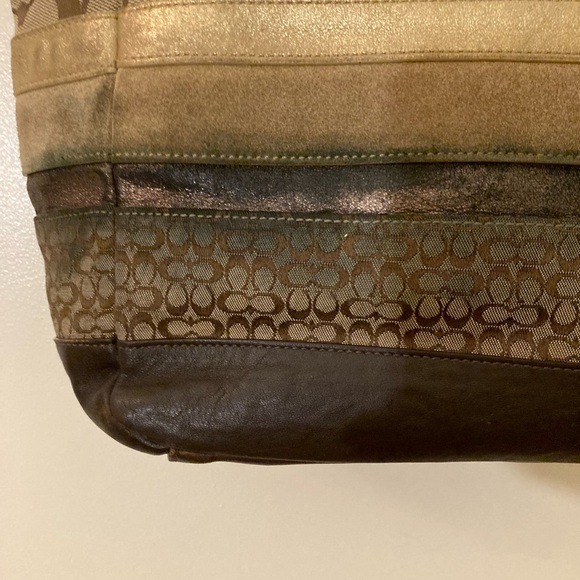 Coach Tote No. F11529 VINTAGE PATCHWORK EDITION shoulderbag and Wallet set - Picture 9 of 10